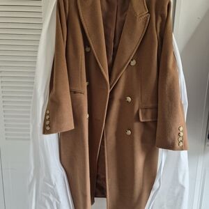 Ralph Lauren Women's Brown Double-Breasted Coat